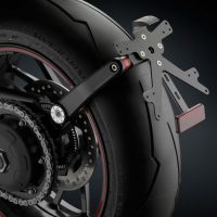 Boční "SIDE ARM" nastavitelný držák SPZ pro TRIUMPH Speed Triple 1050 S/R/RS